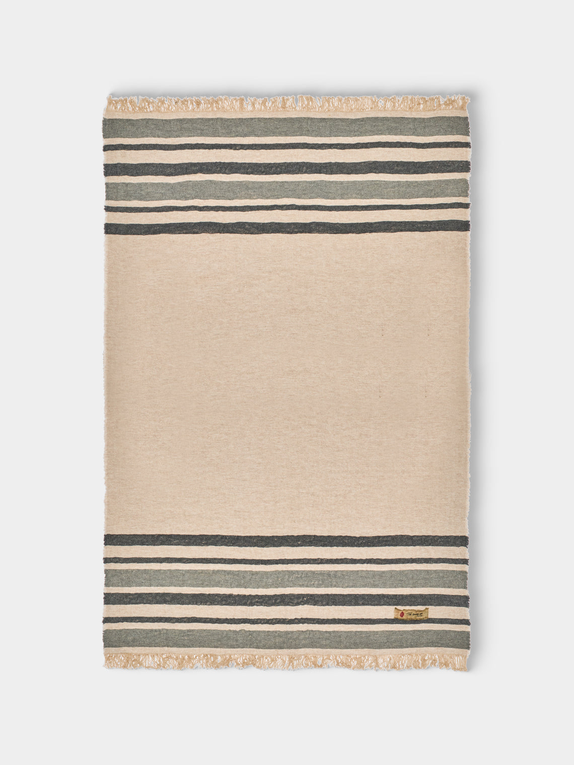 The House of Lyria - Jute and Wool Throw (78.5in/2m) - Multiple - ABASK - 