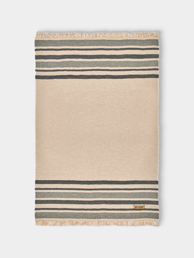 The House of Lyria - Jute and Wool Throw (78.5in/2m) - Multiple - ABASK - 
