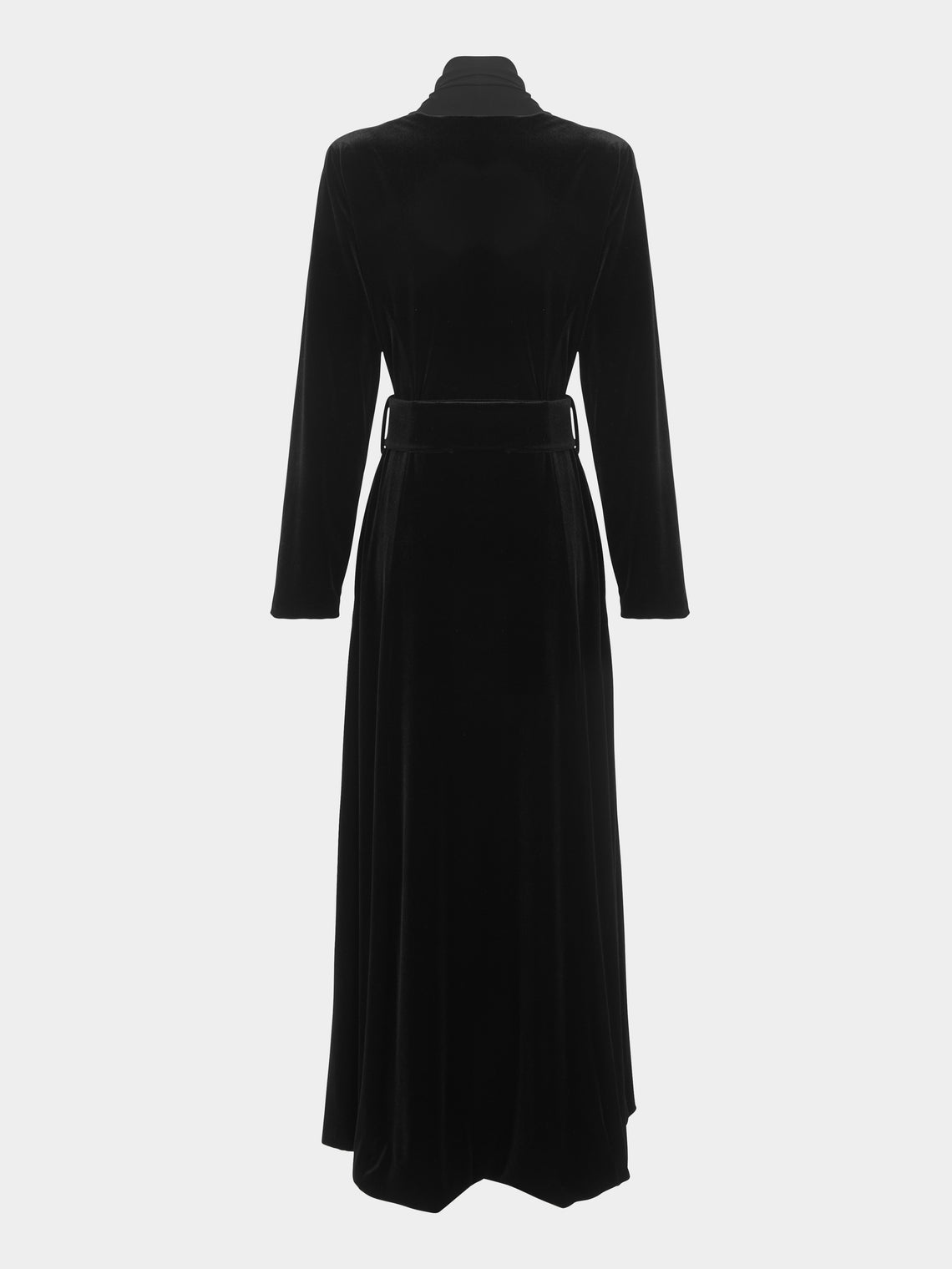 Loretta Caponi - Carla Velvet and Silk Robe -  - ABASK