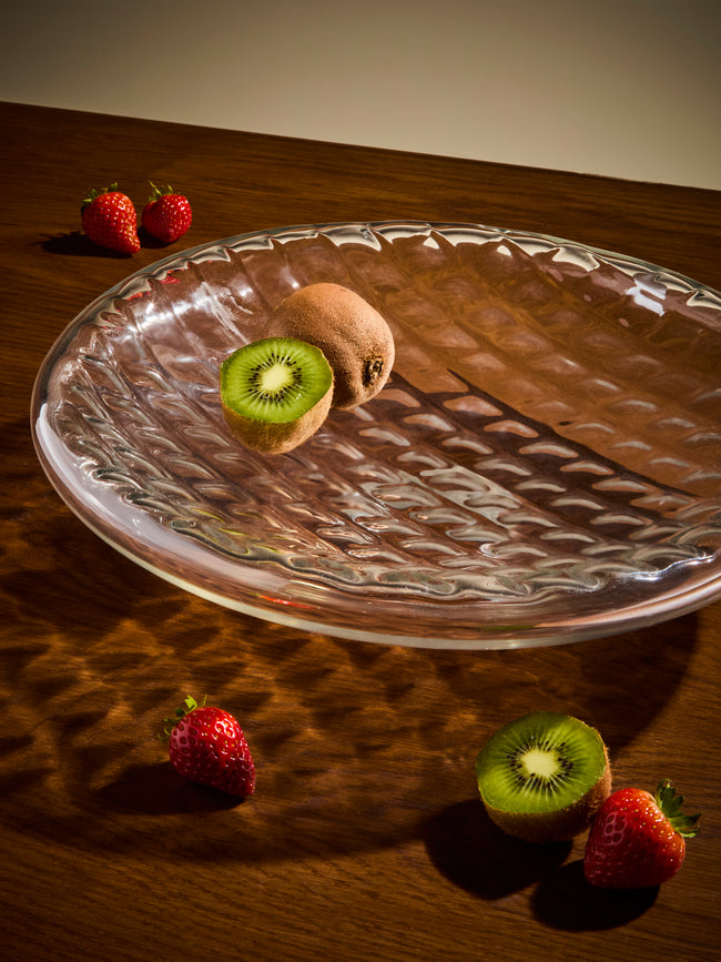 Antique and Vintage - 1970s Alfredo Barbini Glass Bowl - Clear - ABASK