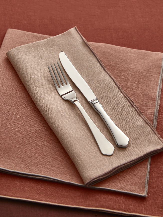 Borgo delle Tovaglie - Filo Linen Extra Large Napkins (Set of 4) - Pink - ABASK