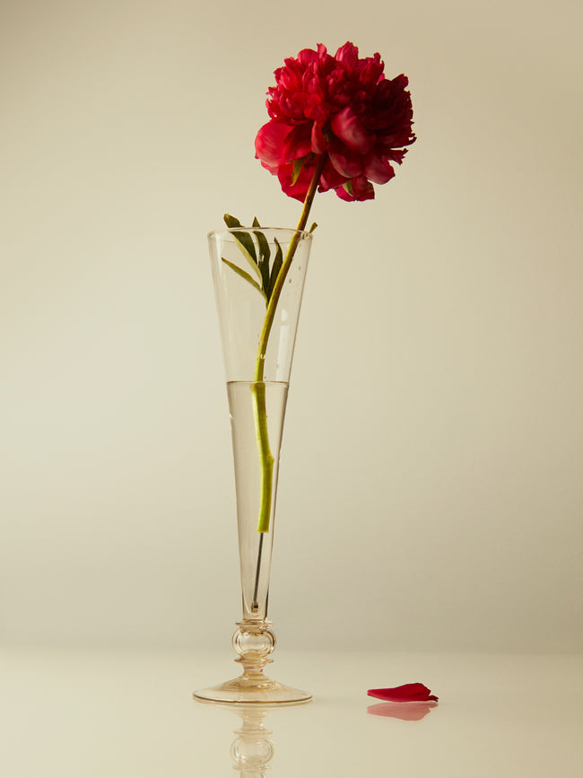 Bollenglass - Tulip Stem Hand-Blown Glass Vase -  - ABASK
