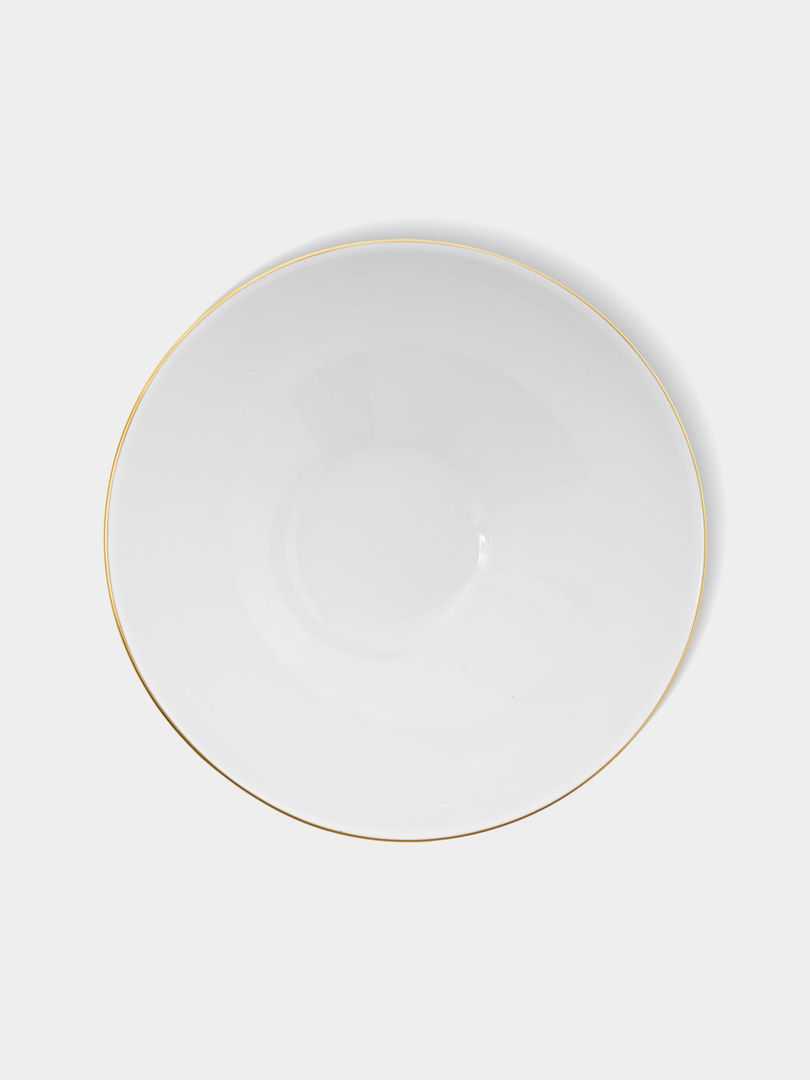 Marie Daage - Jardin d'Arashiyama Hand-Painted Porcelain Large Serving Bowl - White - ABASK