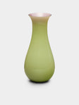 NasonMoretti - Antares Hand-Blown Murano Glass Bud Vase (5.5in/14cm) - Green - ABASK - 