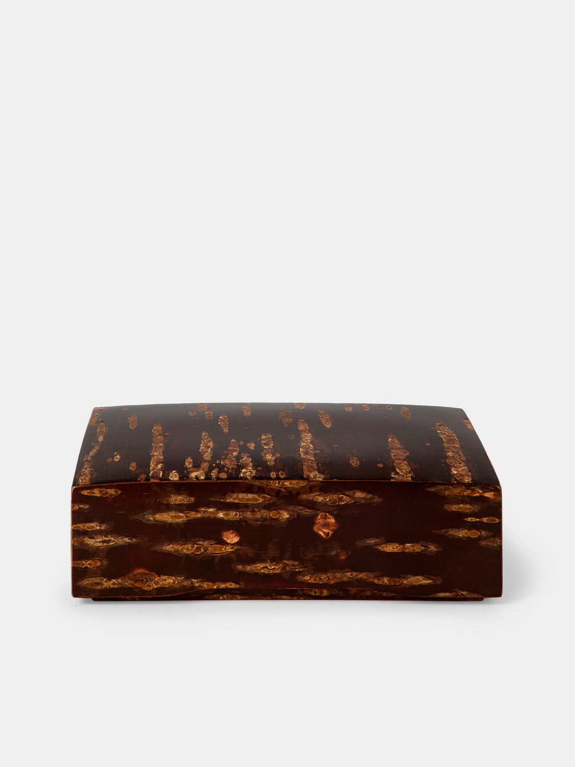 Denshiro - Polished Cherry Bark Storage Box - Brown - ABASK - 