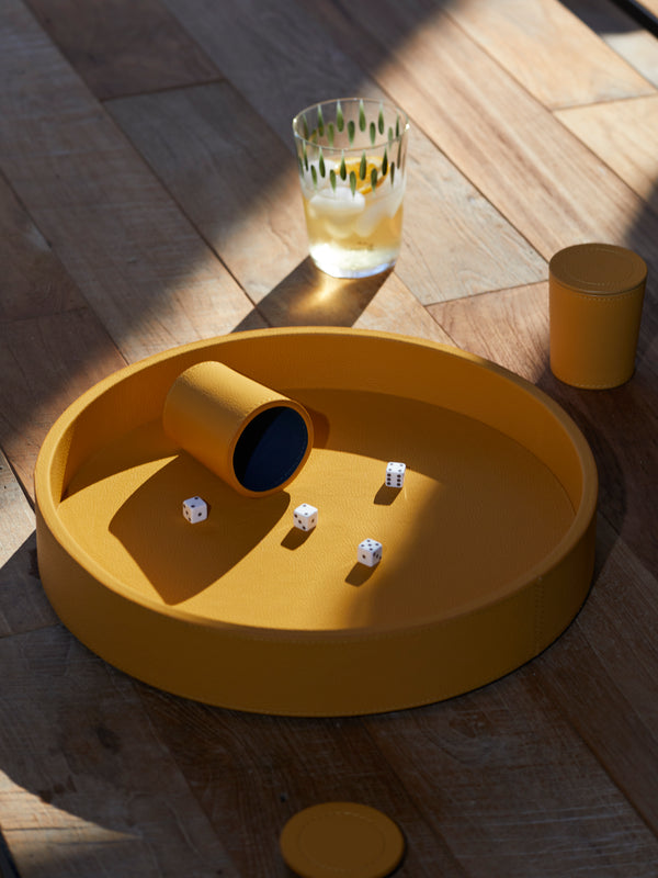 Giobagnara x Poltrona Frau - Leather Dice Set -  - ABASK