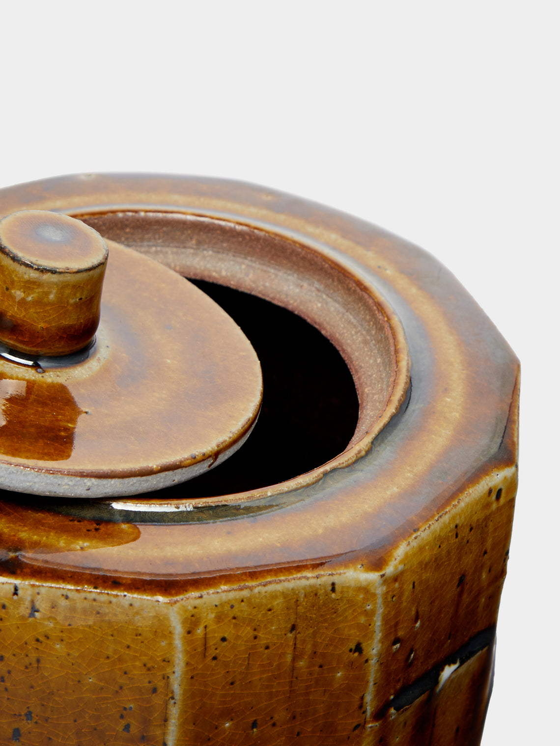 The Leach Pottery - Ceramic Lidded Jar -  - ABASK