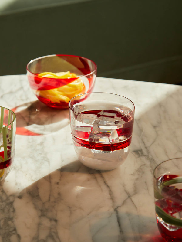 Carlo Moretti - I Diversi Hand-Blown Murano Glass Tumbler -  - ABASK