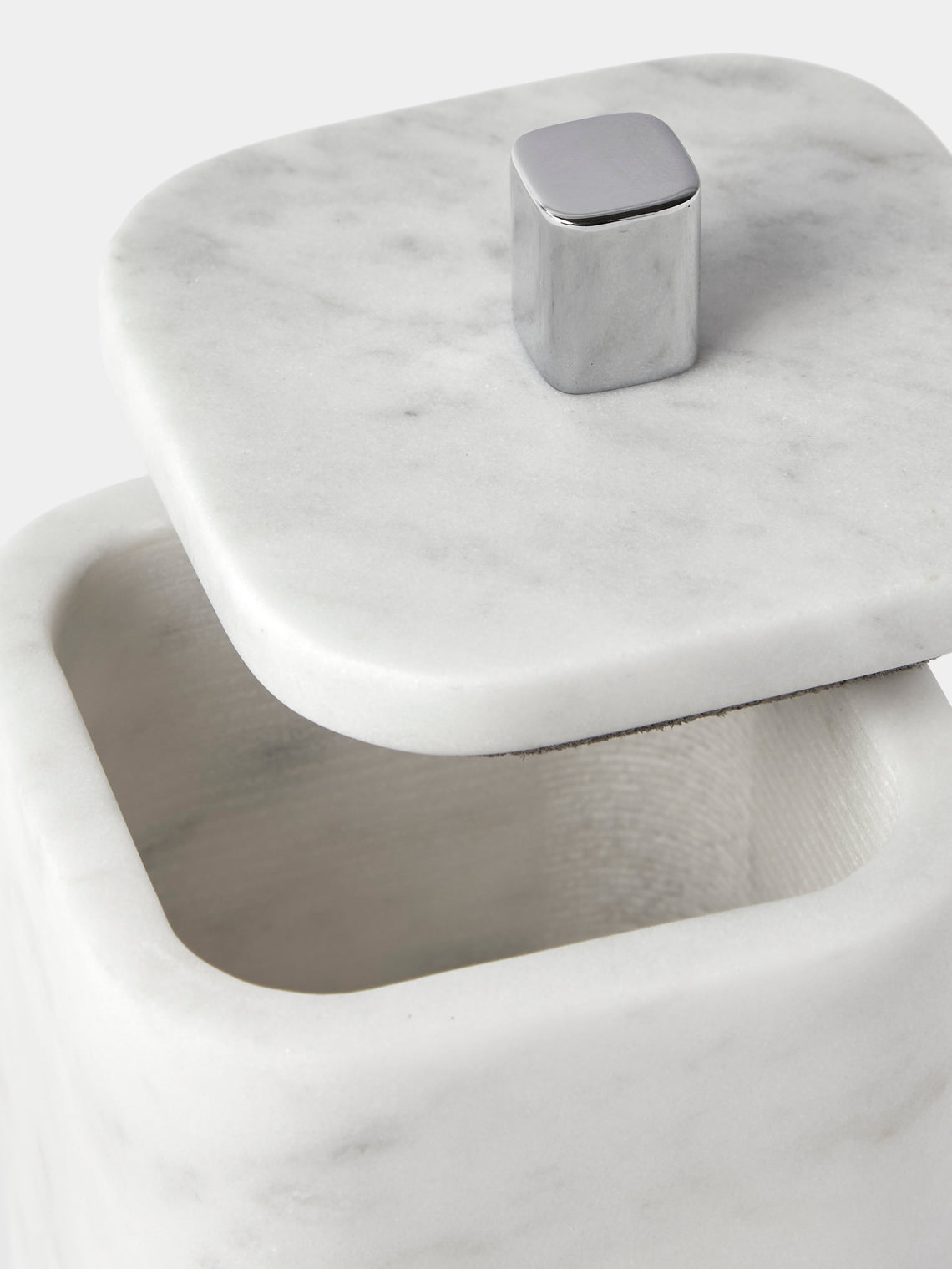 Giobagnara - Polo Marble Large Box - White - ABASK