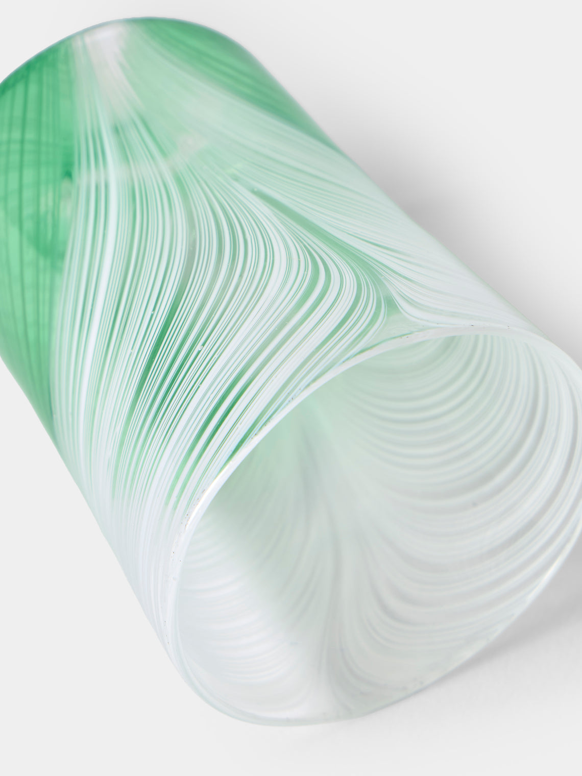Droulers - Hand-Blown Murano Glass Tumbler - Green - ABASK