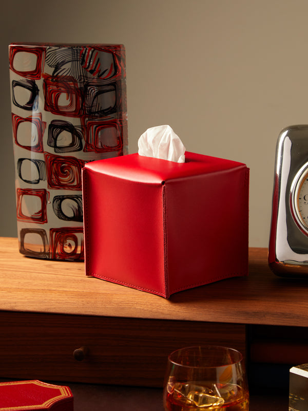 Rabitti 1969 - Amsterdam Leather Tissue Box -  - ABASK