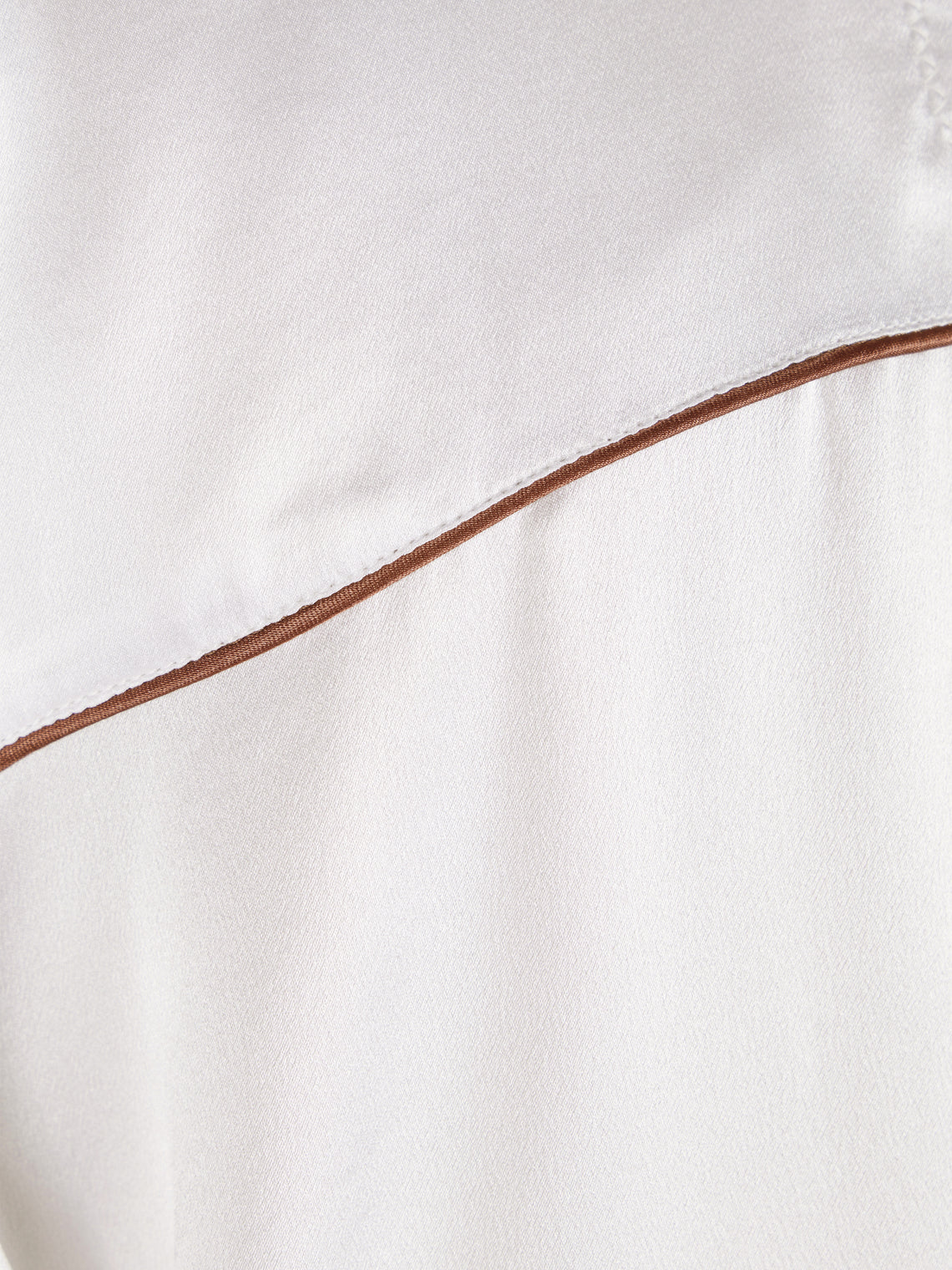 Dorso - Bandana Silk Pajama Set | Size: S - White - ABASK