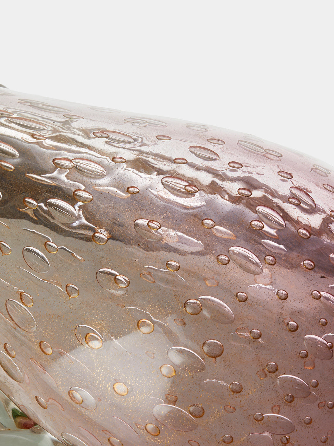 Antique and Vintage - 1970s Ercole Barovier Murano Glass Vase (16in/40.5cm) - Clear - ABASK