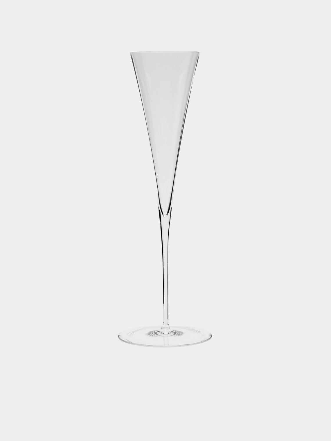 Lobmeyr - Ambassador Hand-Blown Crystal Champagne Flute (Set of 2) - Clear - ABASK- 