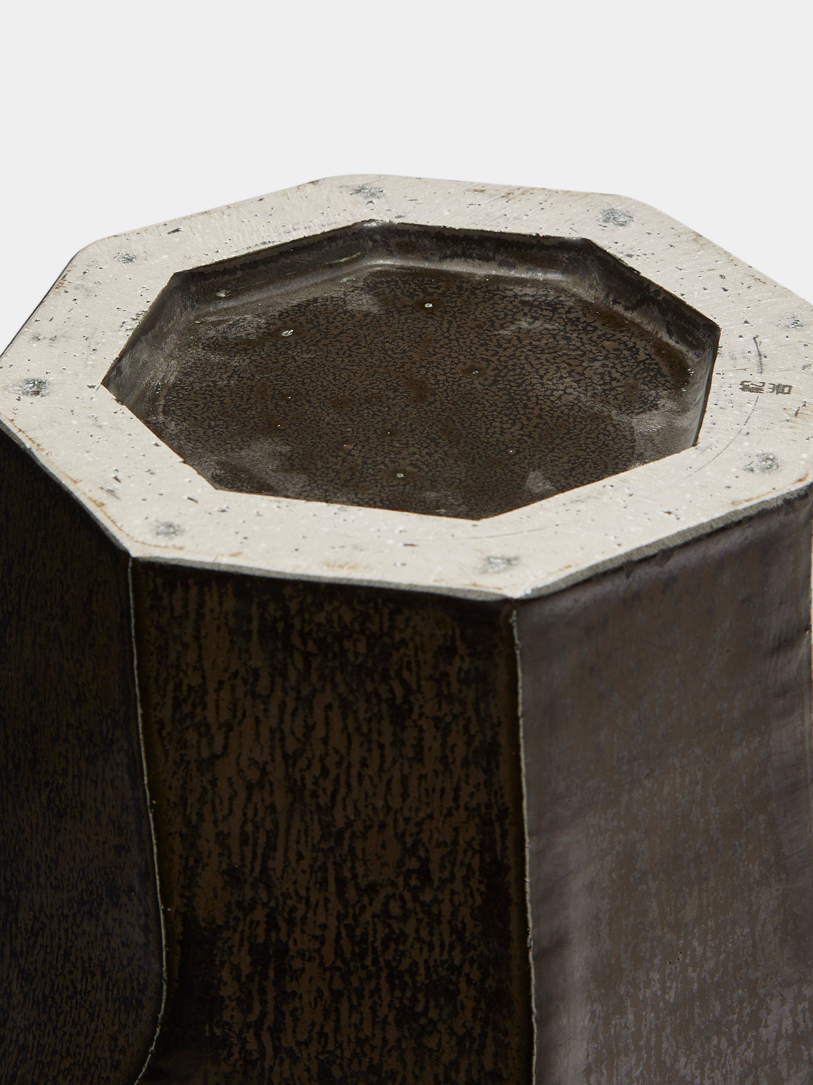 Lee Song-am - Hand-Thrown Stoneware Vase (15.5in/39cm) - Black - ABASK