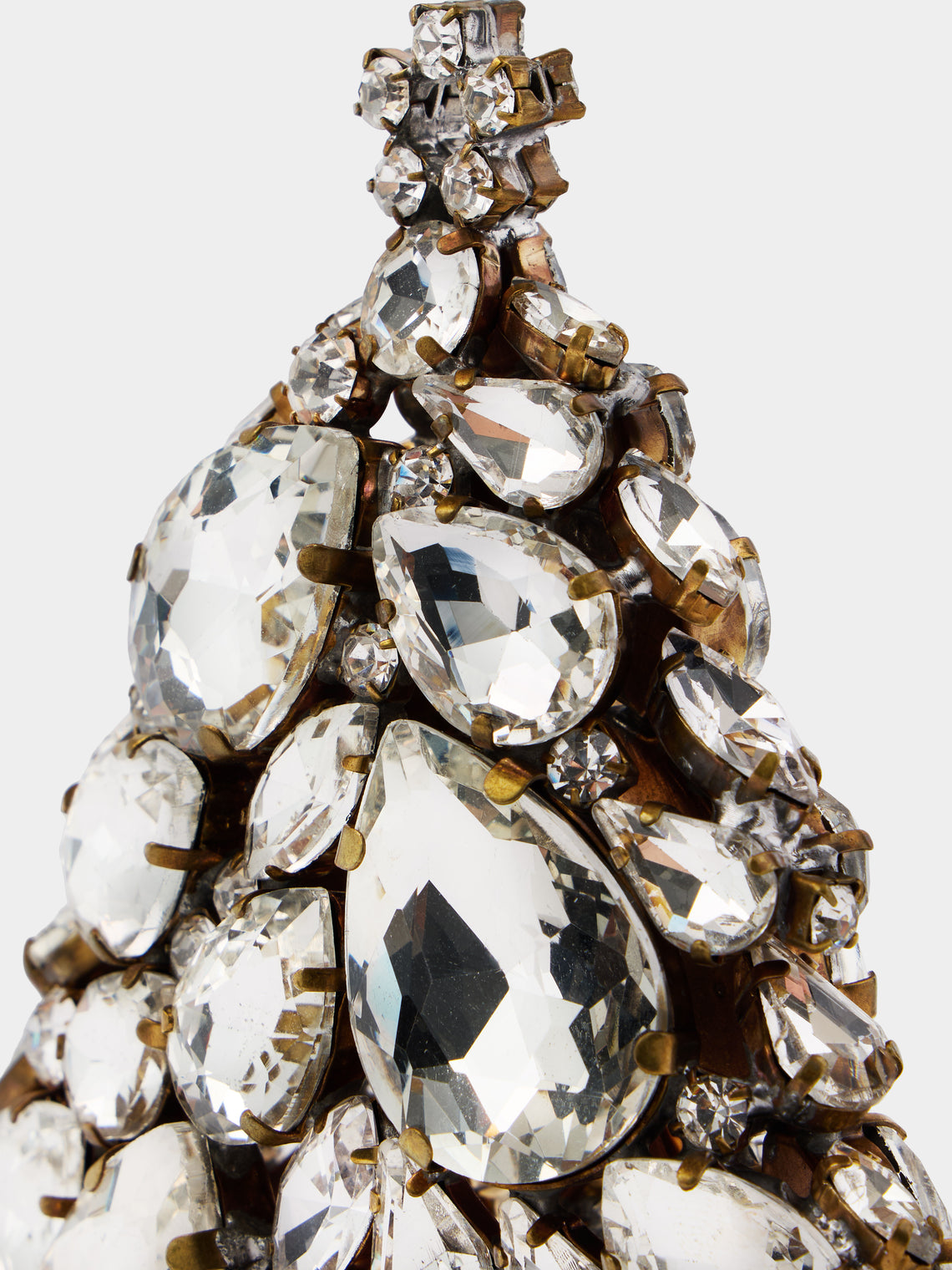 ABASK Decorations - 3D Gleam Czech Crystal Tree - Clear - ABASK