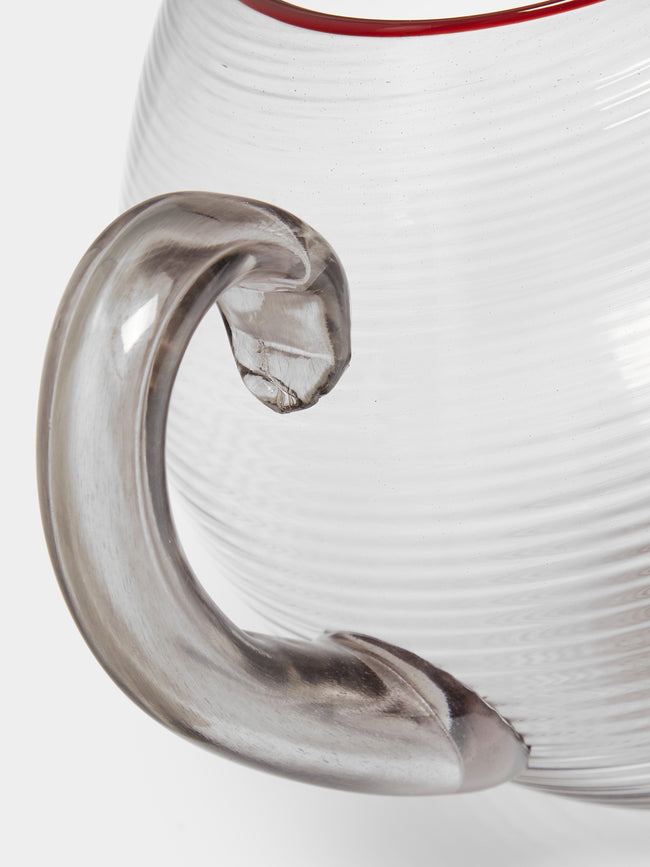 Giberto - Palla Hand-Blown Murano Glass Jug -  - ABASK