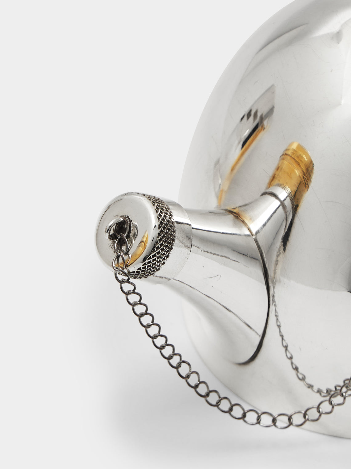 Antique and Vintage - 1930 Menu Silver-Plated Cocktail Shaker -  - ABASK