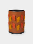 RUDI - Bino Leather Wastepaper Bin - Multiple - ABASK - 