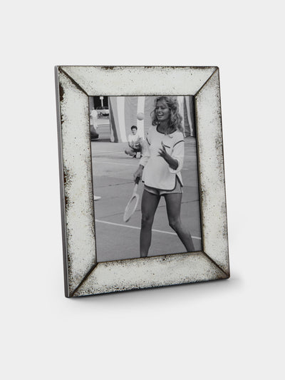 Borgo delle Tovaglie - Firenze Mirrored Glass Photo Frame (6x8") - Silver - ABASK - 