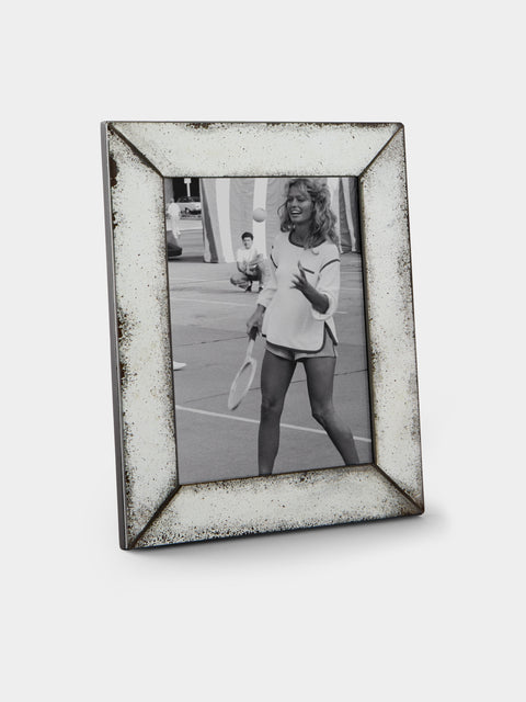Borgo delle Tovaglie - Firenze Mirrored Glass Photo Frame (6x8") - Silver - ABASK - 