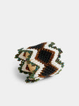 CasaLatina - Beaded Napkin Rings (Set of 4) - Green - ABASK - 