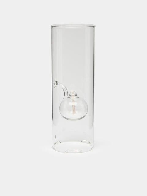 Wolfard Glassblowing Co. - Classic Hand-Blown Glass Large Oil Lamp -  - ABASK - 