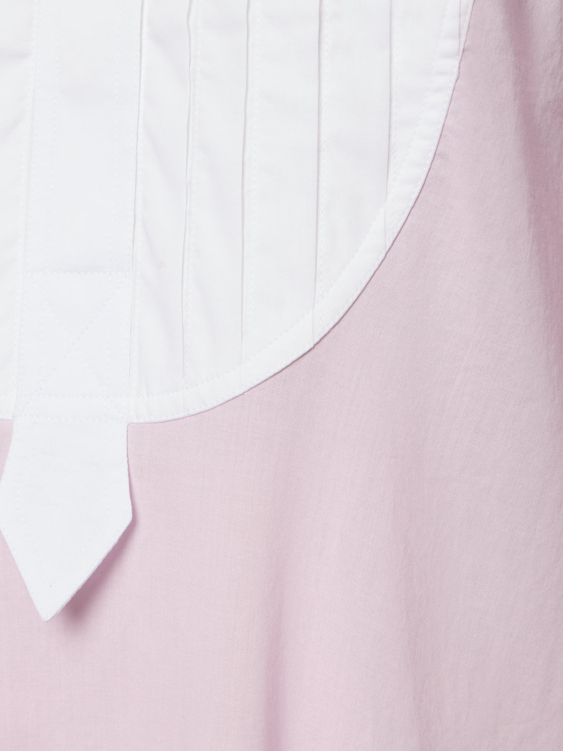 Sebline - Women's Painter’s Cotton Shirt Dress - Light pink - ABASK