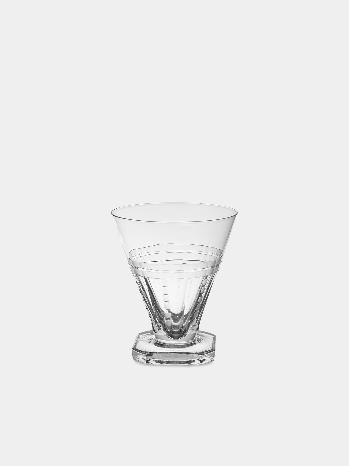 Antique and Vintage - 1920s Saint Louis Crystal Wine Glasses (Set of 10) - Clear - ABASK - 