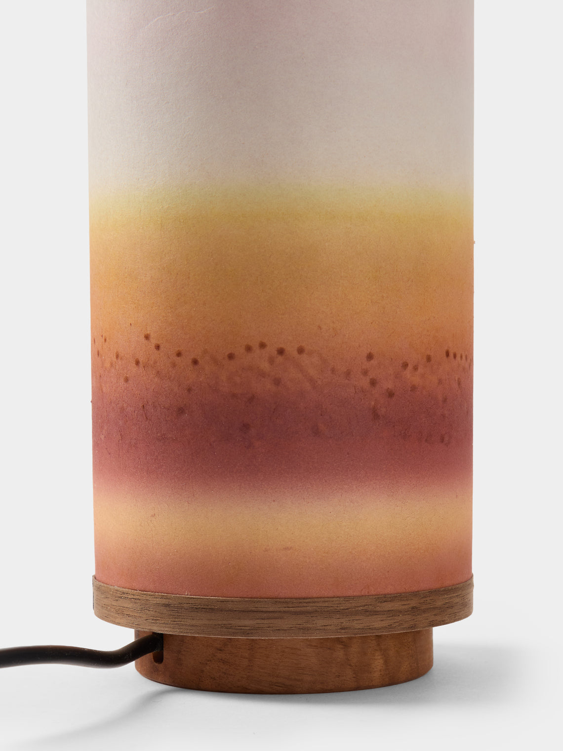 Maxime Prange - Torii Walnut and Washi Paper Small Table Lamp - Multiple - ABASK