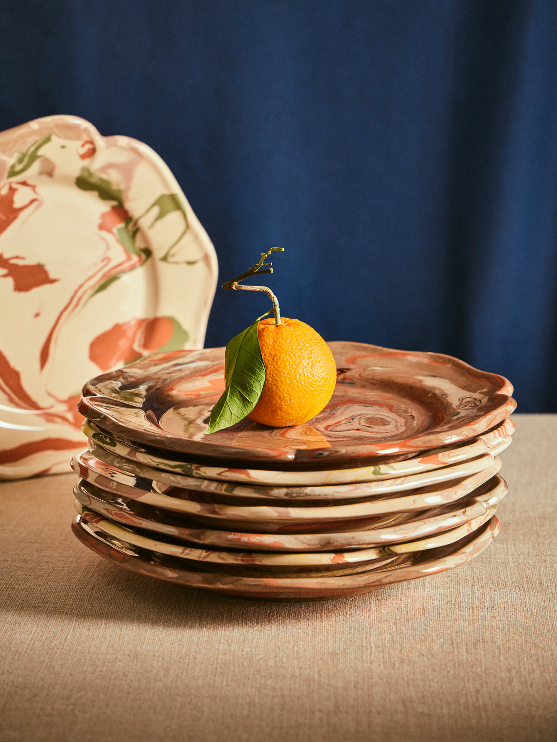 1950s Aptware Plates (Set of 8)