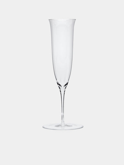 Lobmeyr - Patrician Hand-Blown Crystal Champagne Flute (Set of 2) - Clear - ABASK - 