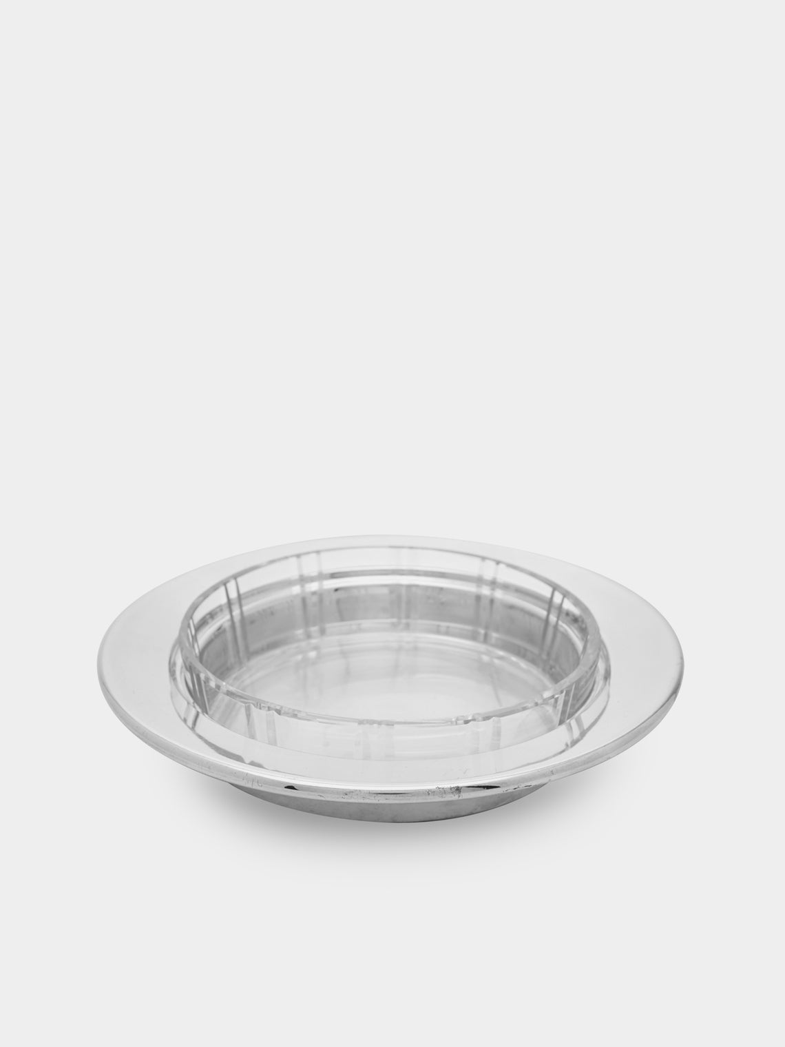 Antique and Vintage - 1960s Christofle Silver-Plated Apple Dish -  - ABASK