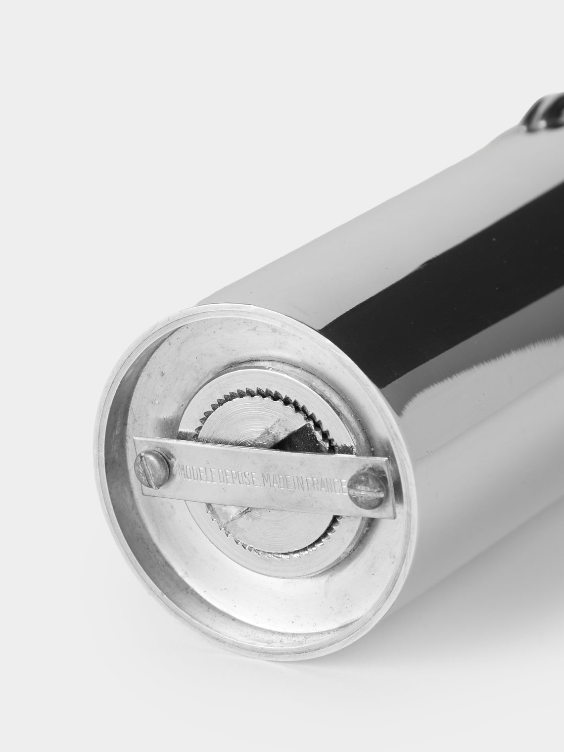 Antique and Vintage - 20th-Century Silver-Plated Pepper Mill - Silver - ABASK