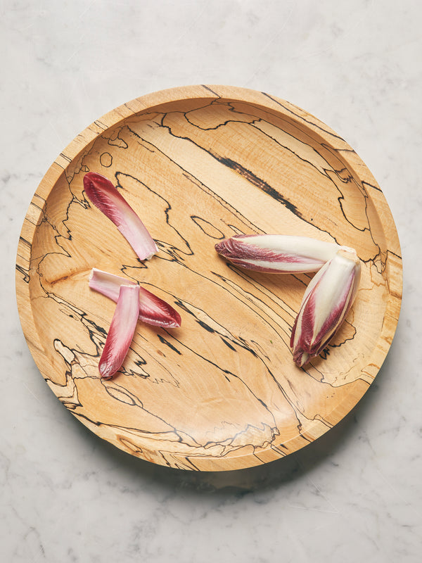 Bird & Branch - Fairlight Hand-Turned Spalted Beech Extra Large Bowl - Natural - ABASK