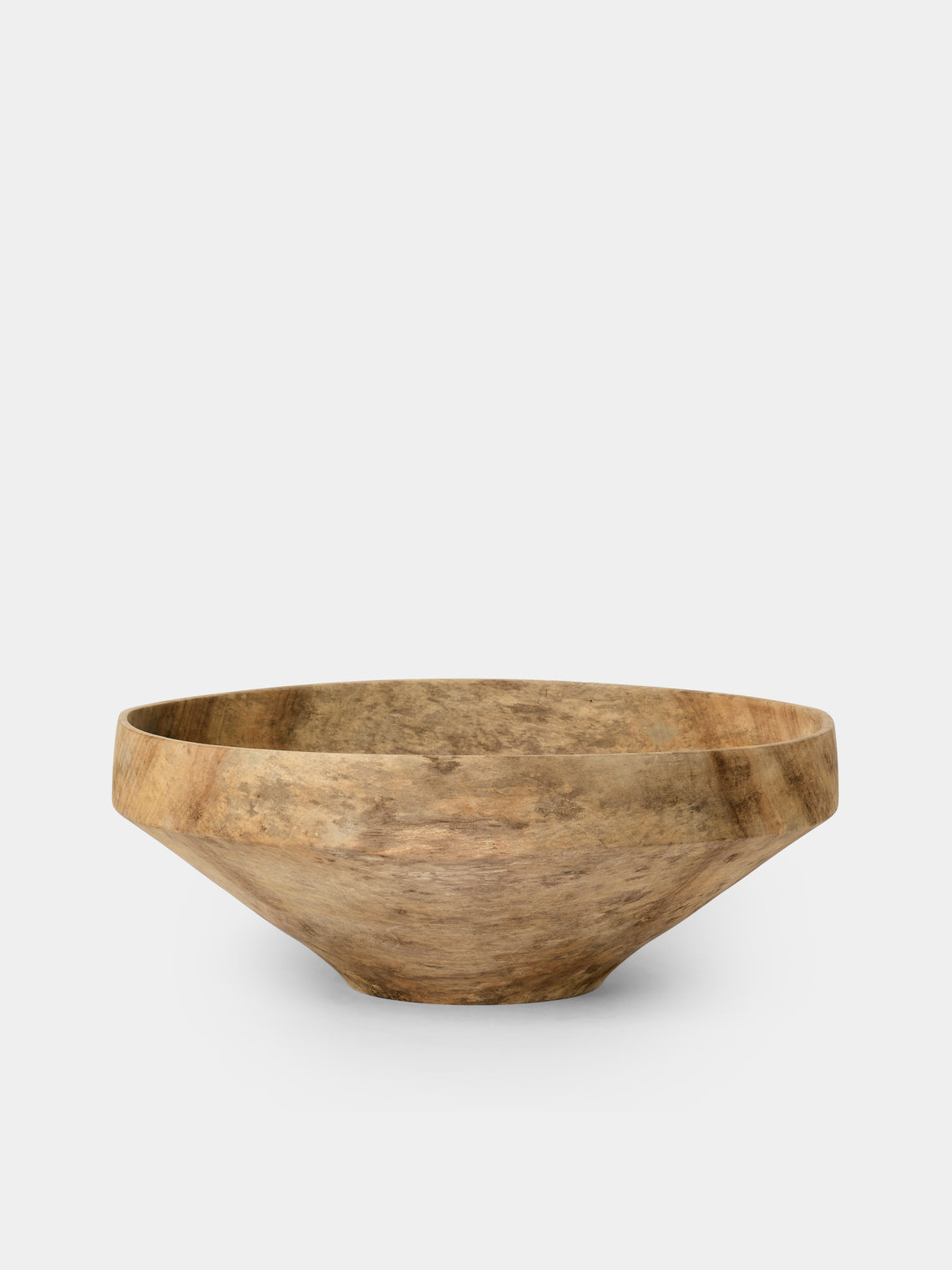 Iida Woodturning - Hand-Turned Dogwood Earth-Finish Bowl - Brown - ABASK - 