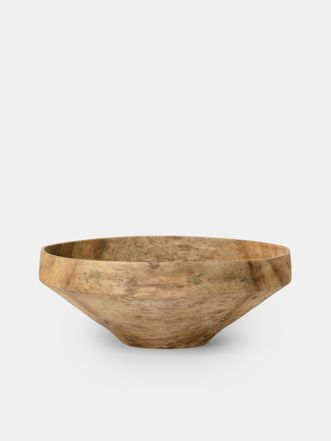 Iida Woodturning - Hand-Turned Dogwood Earth-Finish Bowl - Brown - ABASK - 