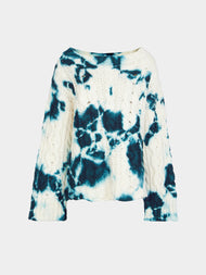 Suzusan - Shibori Chunky Cashmere Sweater  | Size: S - Cream - ABASK - 