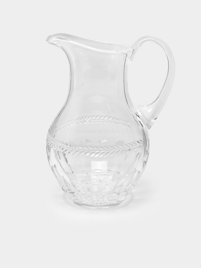 Cristallerie De Montbronn - Chenonceaux Hand-Blown Crystal Water Pitcher -  - ABASK - 
