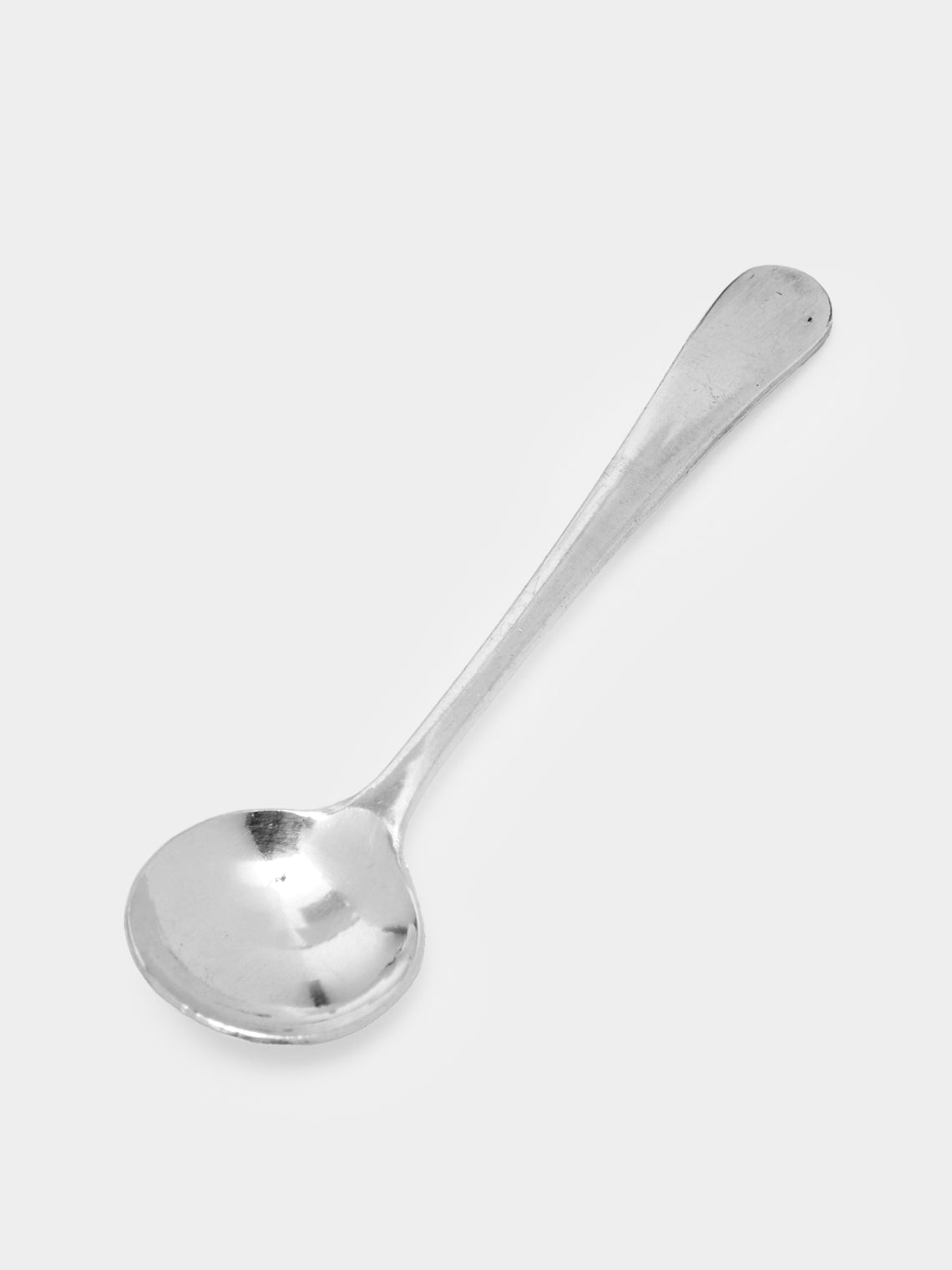 Antique and Vintage - Sterling Silver and Glass Mustard Pot -  - ABASK