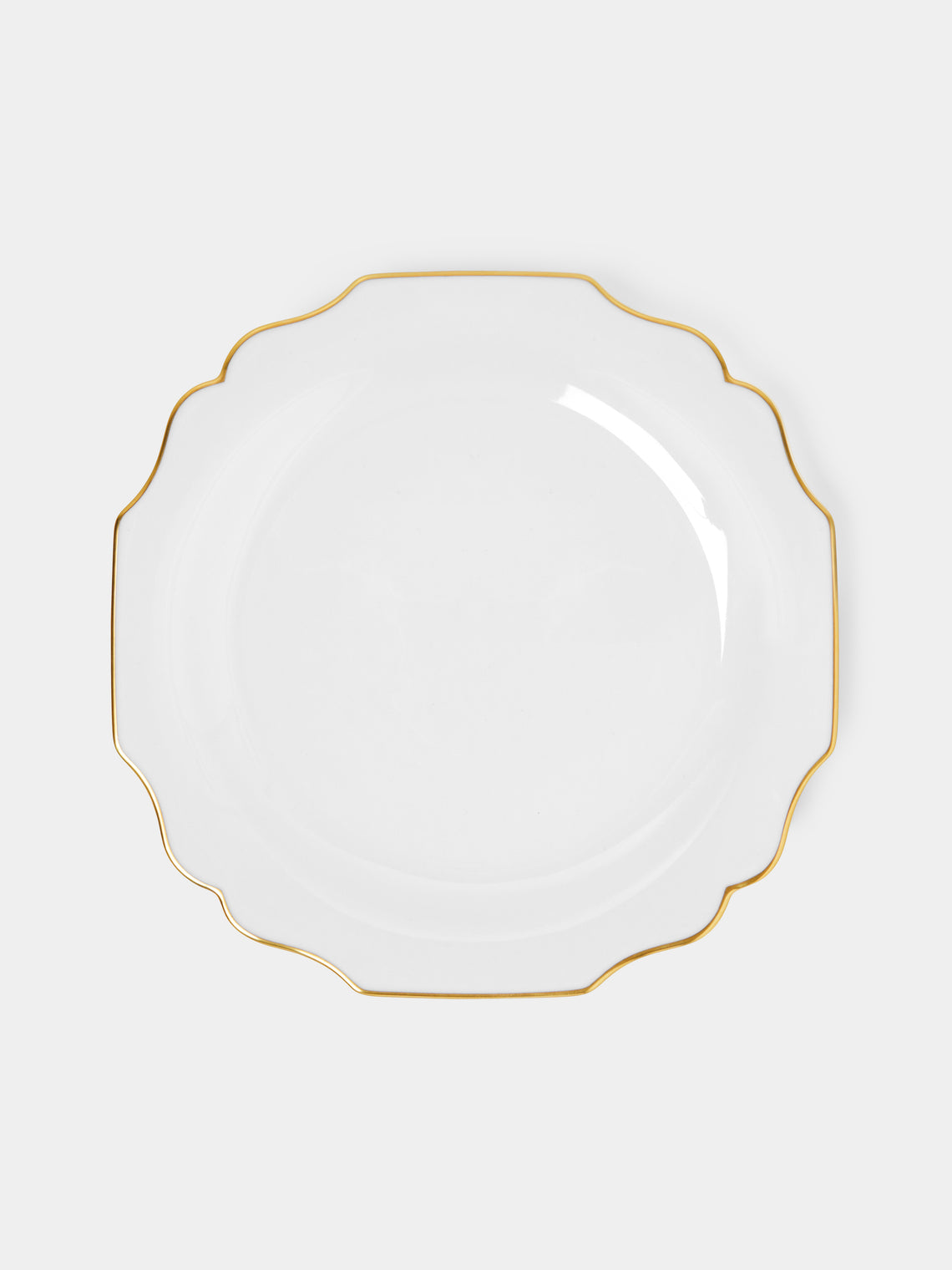 Augarten - Belvedere Hand-Painted Porcelain Dinner Plate - White - ABASK - 