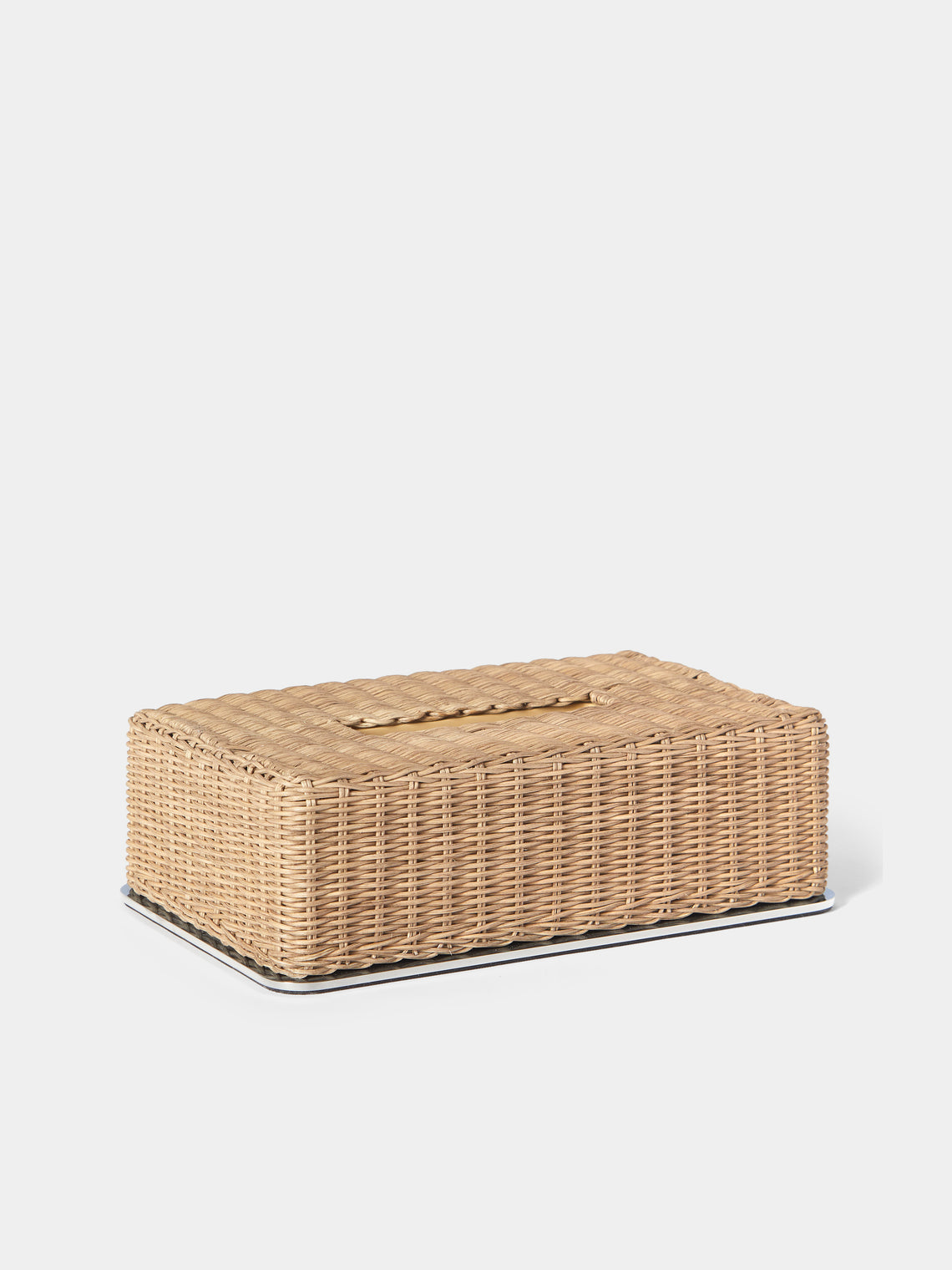 Pigment France - Amiens Rattan Tissue Box - Brown - ABASK