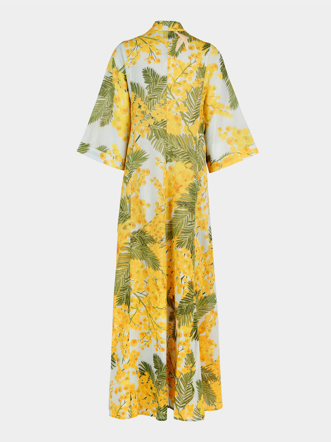 Thierry Colson - The Rachel Cotton Kaftan - Yellow - ABASK