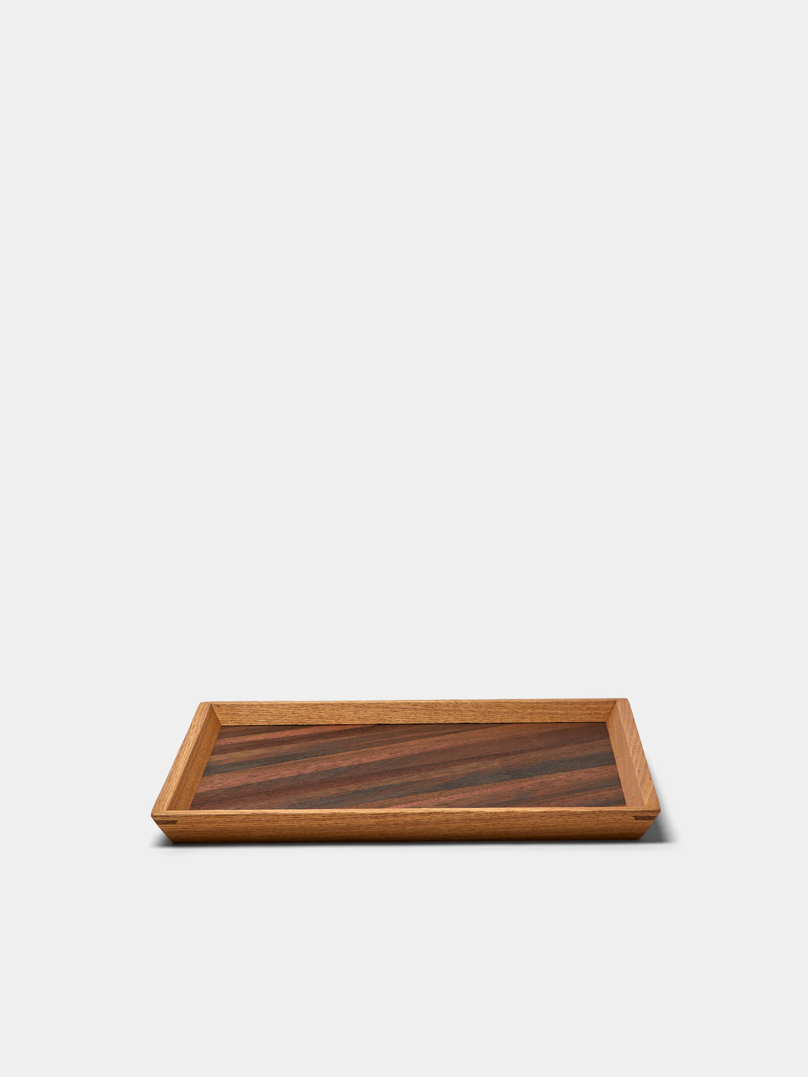 Mori Kougei - Poke Wood Square Tray (10.5in/26.5cm) - Multiple - ABASK