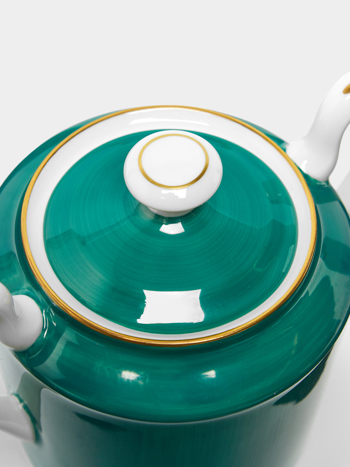 Robert Haviland & C. Parlon - Coco Hand-Painted Porcelain Sugar Bowl -  - ABASK