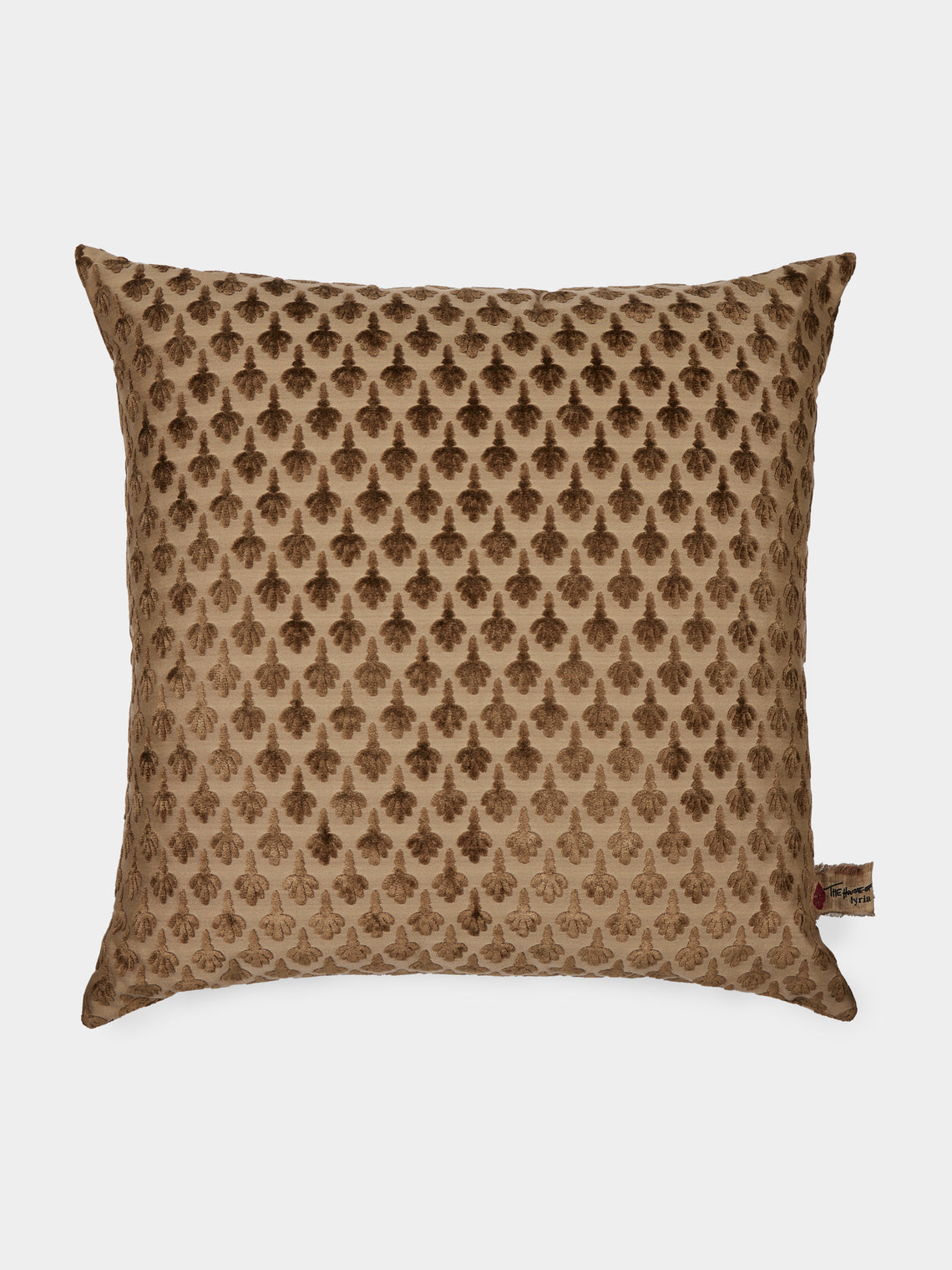 The House of Lyria - Abilio Cotton-Blend Cushion (23.5in/60cm) - Beige - ABASK - 