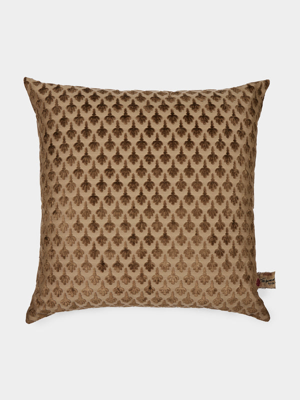 The House of Lyria - Abilio Cotton-Blend Cushion (23.5in/60cm) - Beige - ABASK - 
