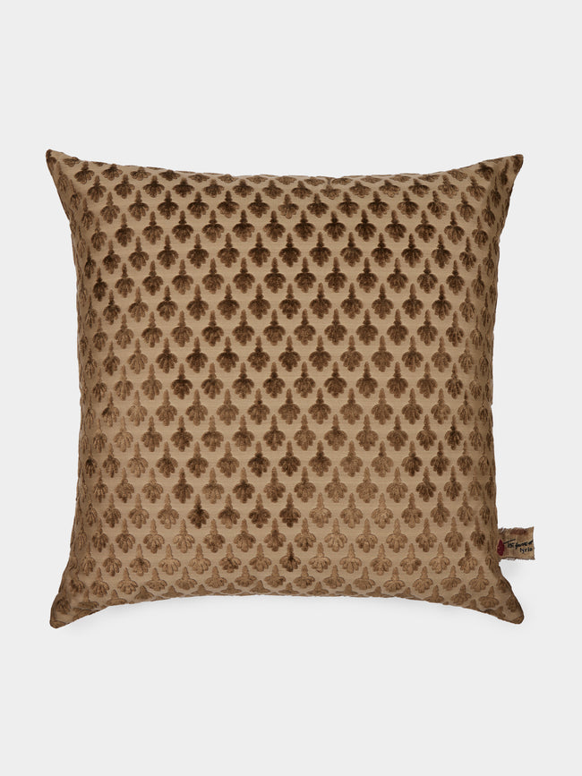 The House of Lyria - Abilio Cotton-Blend Cushion (23.5in/60cm) - Beige - ABASK - 