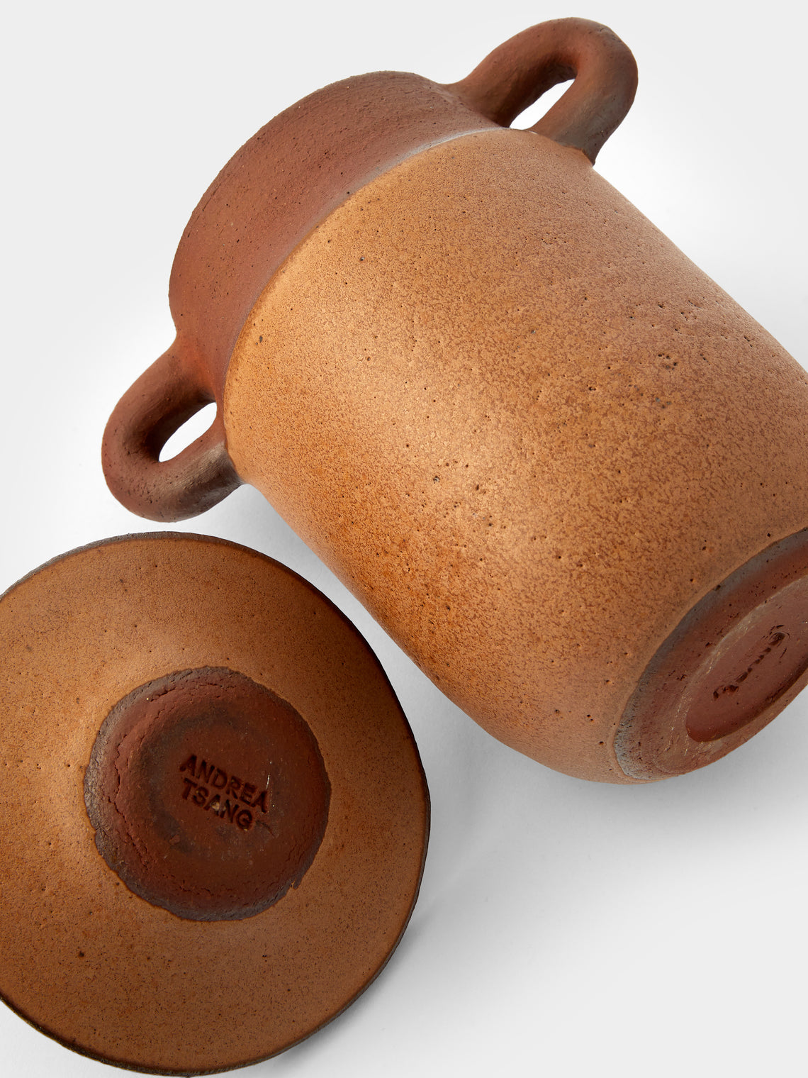 Terra Stoneware Utensil Pot and Spice Pincher