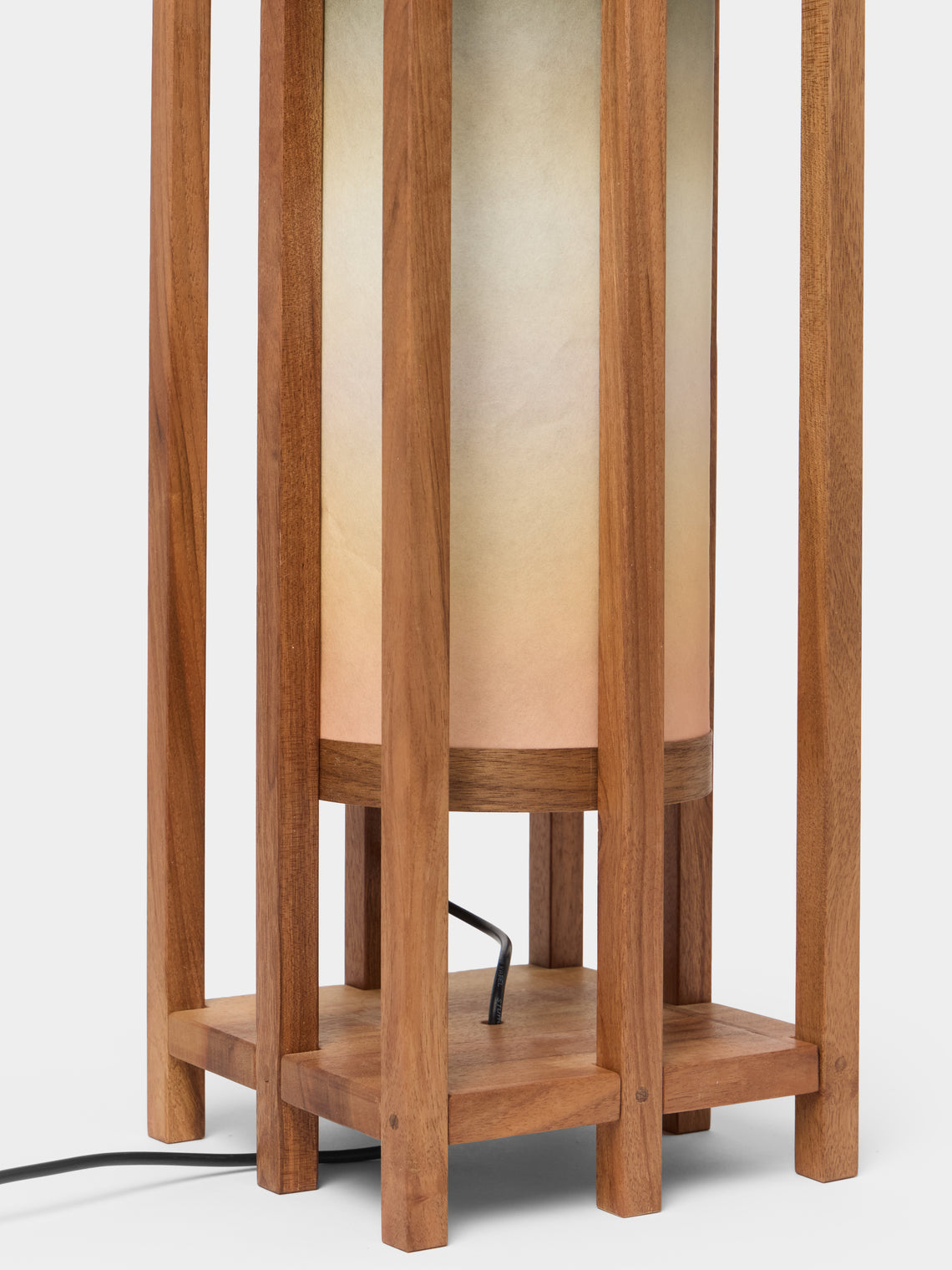 Maxime Prange - Doro Walnut and Washi Paper Table Lamp - Multiple - ABASK